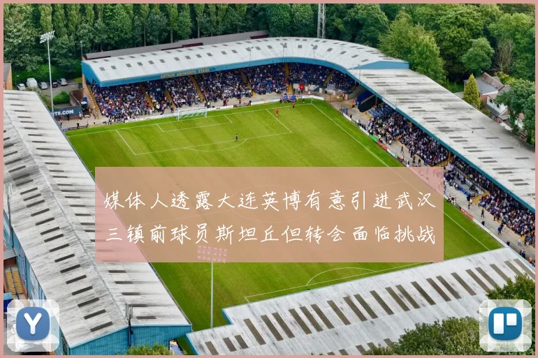 媒体人透露大连英博有意引进武汉三镇前球员斯坦丘但转会面临挑战